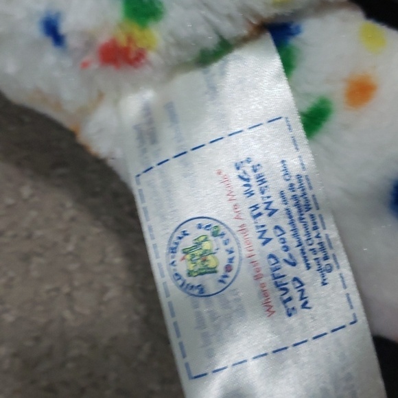 HTF NWT build a bear DQ blizzard confetti BEAR - Picture 7 of 8